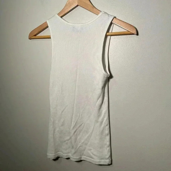 Vintage Y2K hard rock bling tank top skull goth punk M - Picture 5 of 6